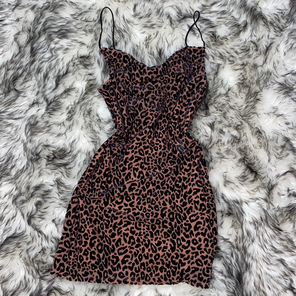 Cheetah Mini Dress